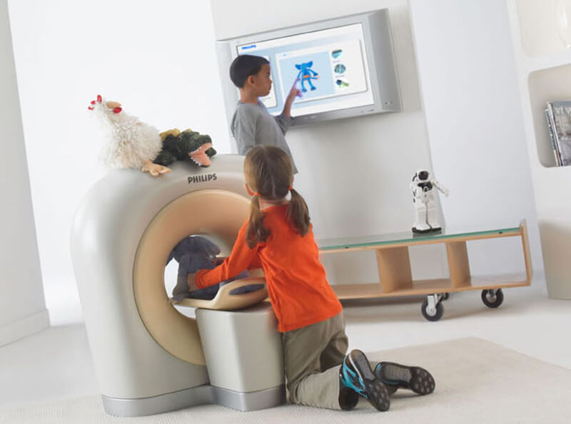 Philips KittenScanner - MRI exams for children - ease anxiety for children during an MRI.